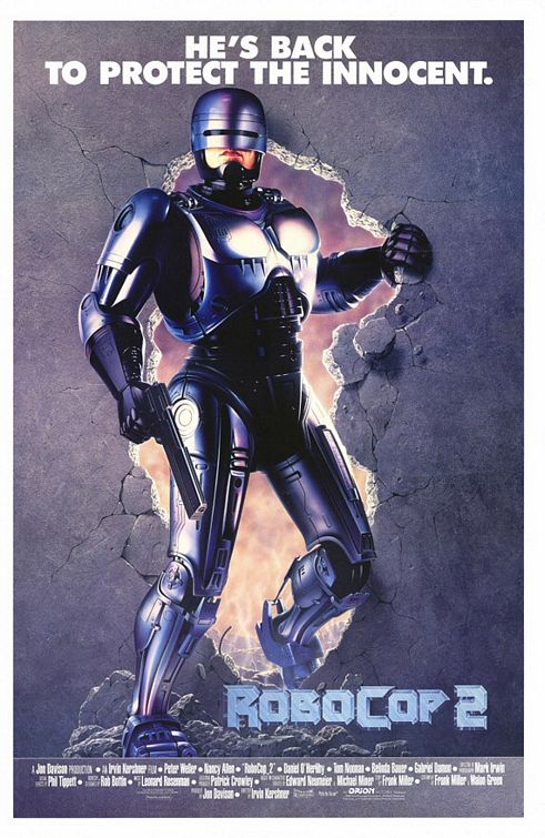Poster for the film Robocop 2