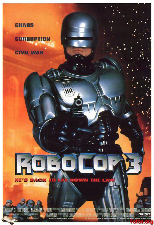 Poster for Robocop 3