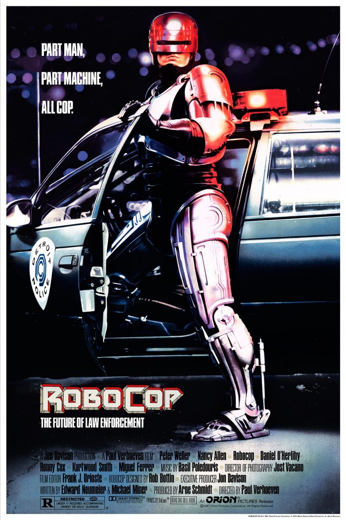 Poster for Robocop 1987