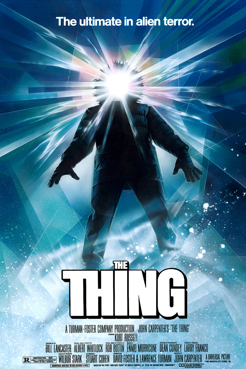 Poster for John Carpenter's The Thing 1982 movie